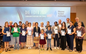 Hanns-Seidel-Stiftung e.V.: Hanns-Seidel-Stiftung verleiht "Die Feder"