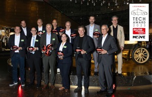 Motor Presse Stuttgart, AUTO MOTOR UND SPORT: auto motor und sport verleiht den Tech Award 2025 / Innovative Technologie wird immer mehr zum wichtigen Kriterium für die Kaufentscheidung