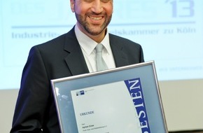 Ford-Werke GmbH: Ford Ausbilder zum Ausbilder des Jahres 2013 gewählt (BILD)