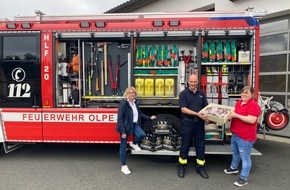 Feuerwehr Olpe: FW-OE: Große Wertschätzung für die Arbeit der Feuerwehr