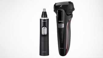 Panasonic Deutschland: Doppelte Grooming-Power für den gepflegten Mann: Panasonic 3-in-1-Rasierer ES-LL41 und Nasen- und Ohrhaarschneider ER-GN300 / Leistungsstarke Motoren und scharfe Klingen für maximalen Style