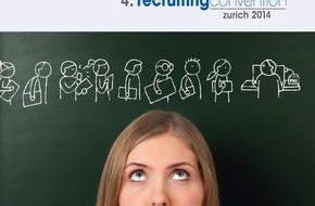 Prospective Media Services AG: 4. recruitingconvention zurich am 30.9.2014 im Lake Side / Die erfolgreiche Rekrutierungs-Tagung wird von Prospective zum vierten Mal durchgeführt