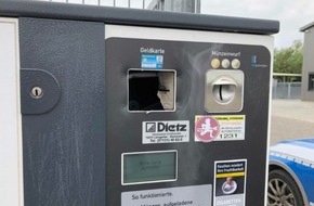 Polizeidirektion Landau: POL-PDLD: Edenkoben/Gommersheim/Böbingen - Zigarettenautomaten aufgebrochen
