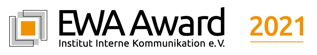 Institut für Interne Kommunikation e.V.: EWA Award geht in die fünfte Runde / Neuorganisation im Online-Sektor / Neue Auszeichnung "Mitarbeiter*innen-wertschätzendes Unternehmen 2021" / Einsendeschluss: 15. Oktober 2021