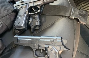 Polizeipräsidium Mainz: POL-PPMZ: Anscheinswaffen - Ergänzung zur Meldung von 01.07.25 - 09:14 Uhr