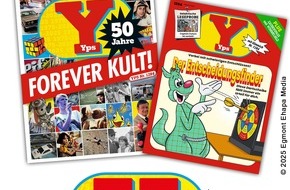 Egmont Ehapa Media GmbH: 50 Jahre Yps: Kult-Magazin zurück im Doppelpack - mit Retro-Charme und Popkultur!