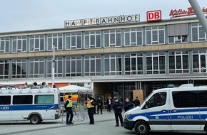 Bundespolizeiinspektion Kassel: BPOL-KS: Bundespolizei Kassel wegen Versammlungen verstärkt an Kasseler Bahnhöfen im Einsatz