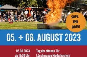 Freiwillige Feuerwehr Wachtberg: FW Wachtberg: Einladung zum Tag der offenen Tür und Gemeindefeuerwehrtag 2023