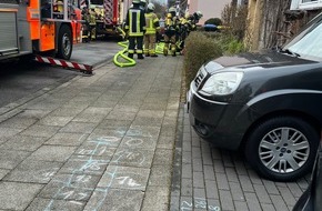 Feuerwehr Essen: FW-E: Brand in Dachgeschosswohnung - Keine Verletzten