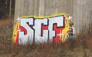 Polizeidirektion Trier: POL-PDTR: Sachbeschädigung durch Graffiti