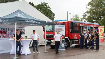 Koehler Group: Koehler-Gruppe unterstützt Landesfeuerwehrtage Baden-Württemberg in Kehl