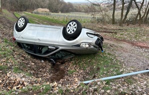 Polizeidirektion Landau: POL-PDLD: Edenkoben - Sekundenschlaf