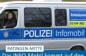 Polizei Mettmann: POL-ME: Das INFO-MOBIL kommt auf den Marktplatz - Ratingen - 2001164
