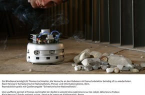 Schweizerischer Nationalfonds / Fonds national suisse: SNF: Bild des Monats Dezember 2006: Ein Multirobotersystem für die  Geruchslokalisierung