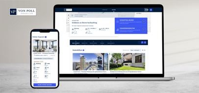 von Poll Immobilien GmbH: VON POLL IMMOBILIEN Kundenportal: Maklerunternehmen launcht digitalen Käuferservice