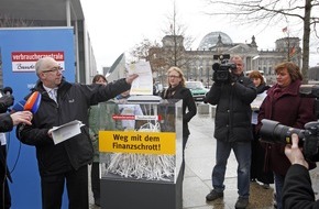 vzbv - Verbraucherzentrale Bundesverband e.V.: "Verbraucherzentrale Bundesverband fordert verbraucherorientierte Reform der Finanzaufsicht"