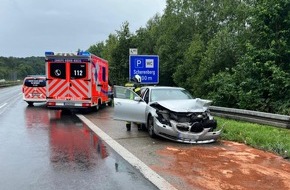 Feuerwehr Sprockhövel: FW-EN: Verkehrsunfall auf der BAB 43
