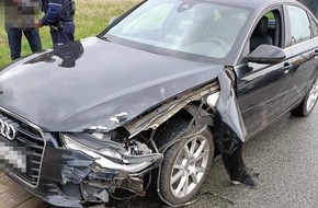 Polizei Bielefeld: POL-BI: Alleinrennen: Unfall mit Kundenfahrzeug