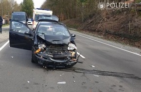 Polizeipräsidium Westpfalz: POL-PPWP: Auf Vordermann aufgefahren