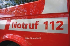 Feuerwehr Essen: FW-E: Verkehrsunfall auf A40 in Fahrtrichtung Bochum, eine Person verletzt