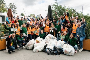 Medienmitteilung: «Im Einsatz für die Natur: 10. Clean-Up-Day war ein voller Erfolg»