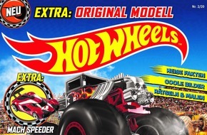 Egmont Ehapa Media GmbH: Die Hot Wheels rasen mit hoher Geschwindigkeit durch ihr neues Magazin