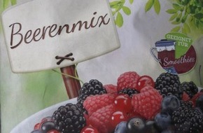 Lidl: Der Hersteller Zumdieck GmbH informiert über einen Warenrückruf des Produktes "Beerenmix, 750g"