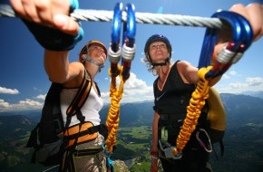 Tourismusverband Ramsau am Dachstein: Presseeinladung: Ramsau am Dachstein führt ersten Klettersteigschein ein - BILD