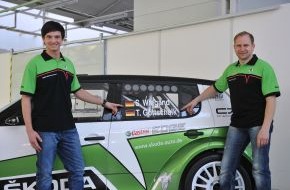 Skoda Auto Deutschland GmbH: SKODA AUTO Deutschland startet mit Junior-Team in die IRC 2012 (mit Bild)
