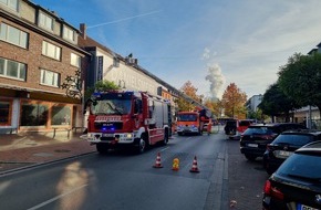 Feuerwehr Datteln: FW Datteln: Qualmende Kaffeeröstmaschine löst Großeinsatz aus.