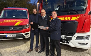 Feuerwehr Hannover: FW Hannover: Neue Fahrzeuge und Ausstattung