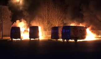 Polizeipräsidium Koblenz: POL-PPKO: Transporter in Koblenz angezündet?