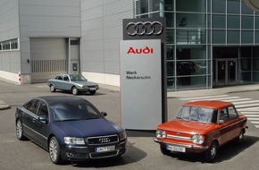 Audi AG: Fünf Millionen Automobile im Audi Werk Neckarsulm gefertigt