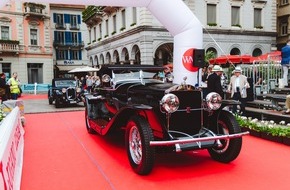 Lugano Elegance: Rudolph Valentino's Isotta Fraschini Awarded Best in Show at the Lugano Elegance Concours d'Elegance 2024