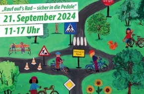 Polizeipräsidium Rostock: POL-HRO: "Rauf auf's Rad - sicher in die Pedale" - Verkehrssicherheitstag am 21. September im Barnstorfer Wald