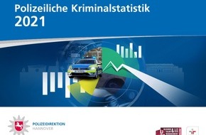 Polizeidirektion Hannover: POL-H: Polizeiliche Kriminalstatistik (PKS) 2021 der Polizeidirektion (PD) Hannover