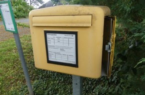 Kreispolizeibehörde Oberbergischer Kreis: POL-GM: 070720-521: Briefkasten in Hohkeppel aufgebrochen