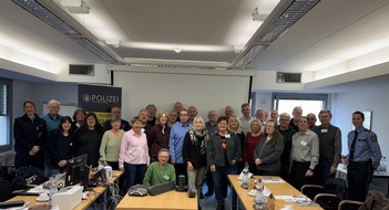 Polizeipr&auml;sidium Rheinpfalz: POL-PPRP: 30 neue Sicherheitsberaterinnen und Sicherheitsberater f&uuml;r Seniorinnen und Senioren ausgebildet