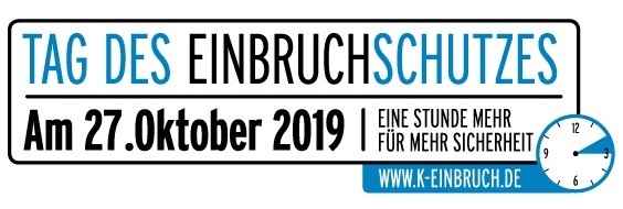 Kreispolizeibehörde Herford: POL-HF: Einbruchsdiebstahl - Tag des Einbruchschutzes - Veranstaltungshinweise für 27.10.2019 - bitte kreisweit veröffentlichen