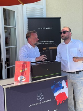 Carlos André beim Kulinarischen G7 Gipfel auf Schloss Elmau
