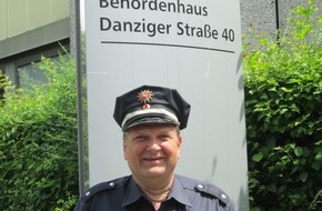 Polizeidirektion Göttingen: POL-GOE: (345/2014)  Neues Büro für KOB 2 - Peter Schmoll ist in die Danziger Straße umgezogen