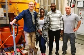 BAM Bundesanstalt für Materialforschung und -prüfung: German African Innovation Incentive Award for the "cassava bio concrete" house