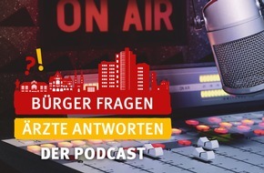 Klinikum Bielefeld gem. GmbH: Veranstaltungsreihe "Bürger fragen - Ärzte antworten LIVE" nun auch als Podcast auf Spotify