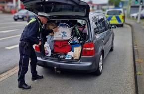 Polizei Hagen: POL-HA: Verkehrskontrollen der Polizei Hagen zum Beginn der Sommerferien
