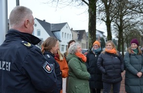 Polizeidirektion Itzehoe: POL-IZ: 251125.4 Itzehoe: Gemeinsames Zeichen gegen Gewalt an Frauen zum Orange Day