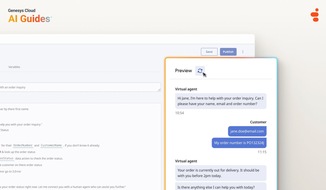 Pressemitteilung: Genesys Cloud AI Studio: verantwortungsvolle, agentenbasierte KI  für transformative Kundenerlebnisse