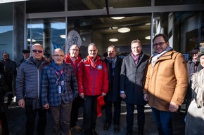 Der neue ÖV-Hub in Fiesch ist eröffnet! Zug, Bus und Gondelbahn barrierefrei an einem Standort vereint