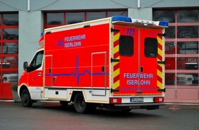 Feuerwehr Iserlohn: FW-MK: Neue Rettungswagen für die Feuerwehr Iserlohn