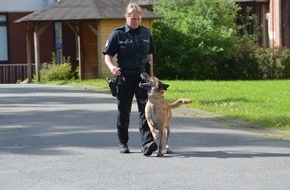 Polizeidirektion Flensburg: POL-FL: Polizeidirektion Flensburg - Polizeihunde bestehen jährliche Prüfungen