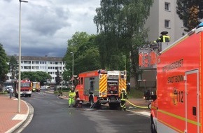 Feuerwehr und Rettungsdienst Bonn: FW-BN: Küchenbrand in oberster Etage eines Hochhauses - Feuer schnell gelöscht